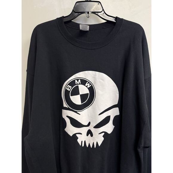 BMW Punisher Skull Performance Motorsport Sweatshirt Car Motorcycle Men’s 2XL - Picture 7 of 7
